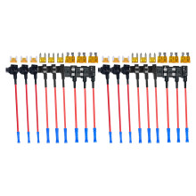 2X 3 Types Add-A-Circuit Adapter & Fuse Kit - Fuse Tap Fuse Holder with Fuse for Cars Trucks Boats