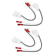 2X 72-8104 Car Speaker Connector Harness Adapter for Camry 4 Runner Tacoma-Tundra SCION and More