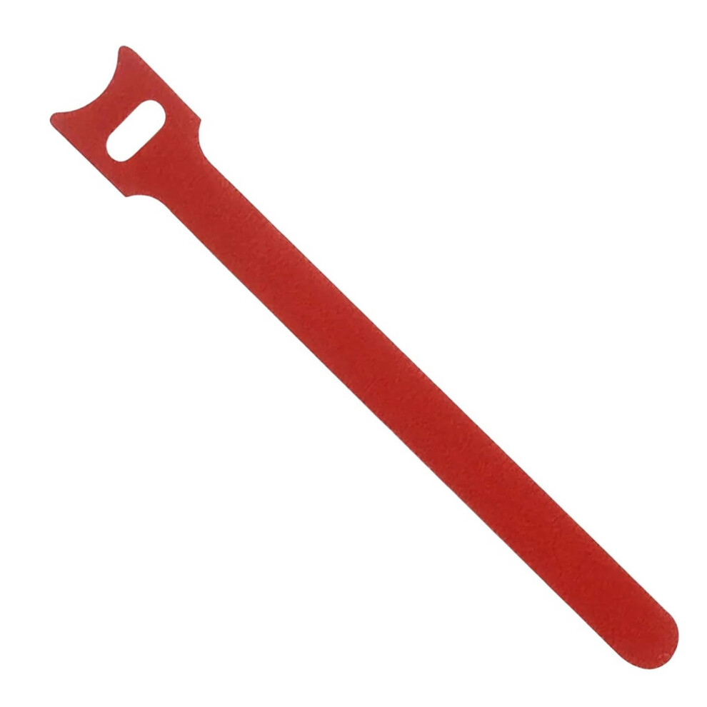 Reusable Red Nylon Cable Ties 50 Pack Â Easy Release Lock Zip Ties For Organization And Bundling 9330225959205