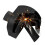 Black Multi-Functional Drill Bit Sharpener Tool with 6 Pcs Grinding Wheels 6