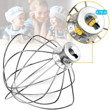 2X KN256WW Attacco per Frusta Un 6 Fili per 5-6 Quart Ricambio Accessorio per Miscelatore con Sollevamento Ciotola, Agitatore per Panna