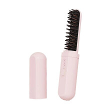 Portable Wireless Hair Straightener,Rechargeable, Dual-Purpose Curling Iron with Negative Ion Technology