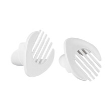 2 Stuks Afvoerbuisconnector Haaropvanger Badkuip Haarfilter Easy Clean Afvoer Haaropvanger