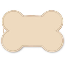 Dog Cat Food Mat Large 22x16Inch Non-Slip Pet Dog Feeding Mat Waterproof Silicone Dog Food Tray, Easy to Clean