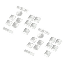 2X Inner Door Armrest Window Button Trim Cover Sticker for GLK ML GL A B C E G Class W204 W212 W246