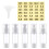 Fine Mist Sprays Bottle Plastic Bottles 30ml Makeup Setting Bottle Empty Cosmetic for Water,Perfume,Essential Oils 1