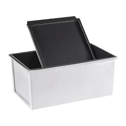 Loaf Pan with Lid, Dough Capacity Rectangular Bread Pan, Non-Stick Long Bread Pans for Homemade Bread,Pullman Loaf Pan