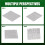 Scale Static Grass Planting Template Tool for Electrostatic Flock Applicator Scene Sand Table 6