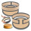 2sets Silicone Baking Mat for 9Inch Nonstick Springform Pan Protector, Prevent Cake From Sticking to Side and Bottom 1