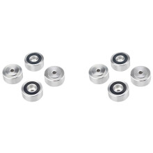 8 Pcs Speaker Stand Feet Fixing Feet Pad Shock Base Feet Stand Cover Foot Nail