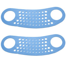 2St Elevation Mask Sova Bantning Dubbelhaka Ansiktsbandage Silikon Kraftfullt V-Ansiktslyftverktyg Smink Tunt Bältesband