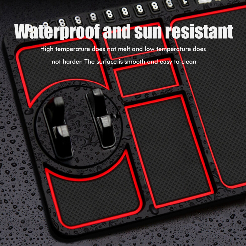 Non-Slip Silicone Dashboard Mat Mobile Holder For Car Navigation & Storage 7661390481881