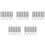 (100 Pack)  Pen Tips/Nibs for  2 Stylus Pen Replacement Soft Nibs/Tips Black 1