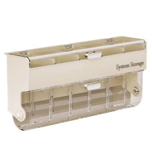 Wall-Mounted Sock Storage Box - Space-Saving Underwear Organizer for Wardrobe, Bedroom Panties, Data Cable Container B
