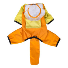 Wasserdichter Hunderegenmantel mit Transparentem Kapuzenoverall, Haustierbekleidung für Hunde und Katzen, Strapazierfähige Wetterschutzjacke XXL