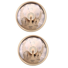 2X Barometer Thermometer Hygrometer Wall Mounted Household Weather Station