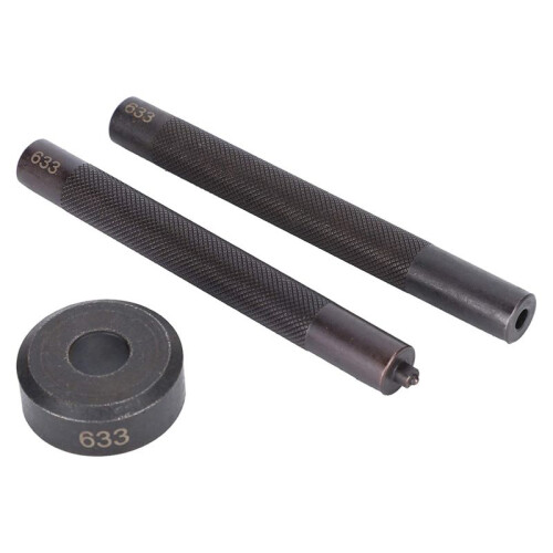 Leather Rivet Setter Tool Kit Anti Slip Snap Button Handcraft Tool Set DIY Accessories Button Mounting Rod Base 2