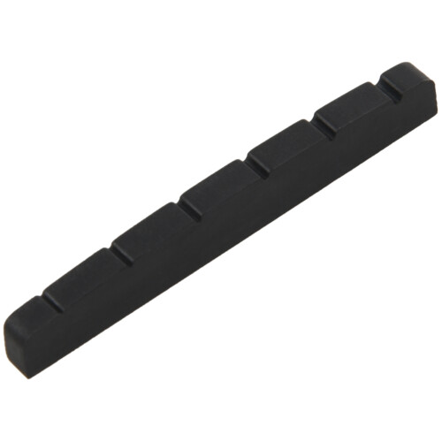 12X Black 6-String Guitar Top Nut 42mm X 3mm 1