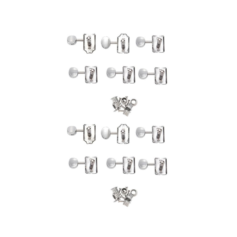 12R Vintage Style Electric Guitar String Tuning Pegs Tuners Machine Heads For Stratocaster Strat For Telecaster 6032160366751