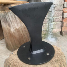 Divisor de Madeira Wedge Heavy Duty Pequeno Divisor de Lenha para Gravetos Divisor de Toras Manual Divisor de Madeira Manual para Exterior Preto