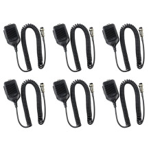 6X HM-36 Hand Speaker Mic Microphone for Radio IC-718 IC-78 IC-765 IC-761 IC-7200 IC-7600