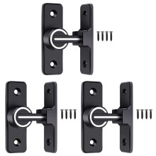 3X Barn Door Lock,Sliding Barn Door ,Luminous 90 Degree Heavy Duty Gate Suitable for Garden (90 Degree)
