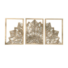 Wooden Leaf Hollow Pendant Bedroom Decoration Living Room and Dining Room Decoration