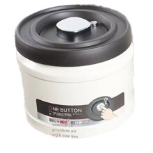 Vakuumversiegelter Behälter für Kaffeebohnen, 1100 Ml, Edelstahl, für Getreide, Tee, Nüsse, Frisch Halten, Luftdichte Dosen für die Küche