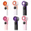 Portable Handheld Fan 100 Speed Cooling USB-White ice compress 2