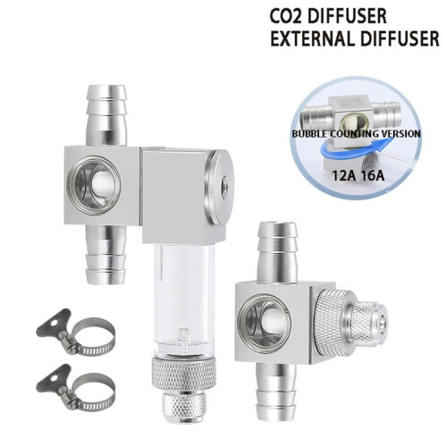 Aquarium Fish Tank Carbon Dioxide Bubble Meter External Refiner CO2 Cylinder External Diffusion Atomizer 1