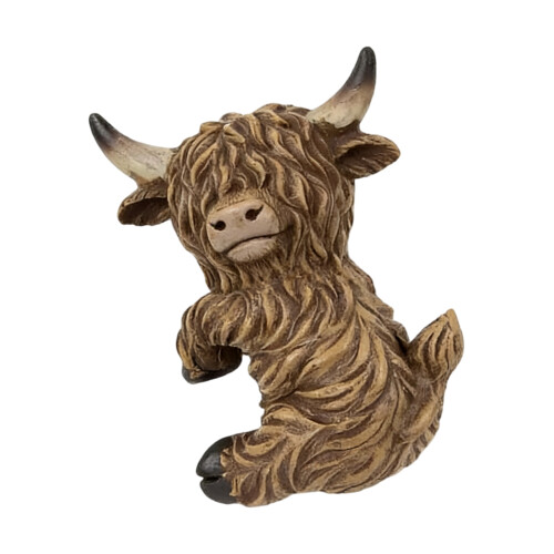 Figurines de vache des Highlands, cintres pour pots de-2 2
