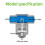 Aquarium Fish Tank Carbon Dioxide Bubble Meter External Refiner CO2 Cylinder External Diffusion Atomizer 5