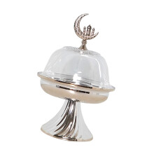 Multipurpose Divided Serving Platters Easy To-Silver high