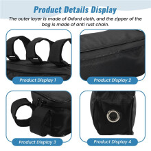 Bicycle Bag Battery Controller Hanging Fixed Tube Frame Bike Bag Li-Ion Storage Waterproof 32X9X10.5cm Cycling