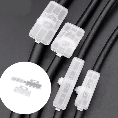 100er-Pack wasserdichte Kabelmarkierungen,-1 2