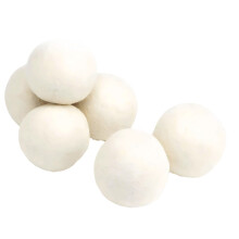 Packung mit 6 Wolltrocknerbällen für schnelleres Trocknen-7CM