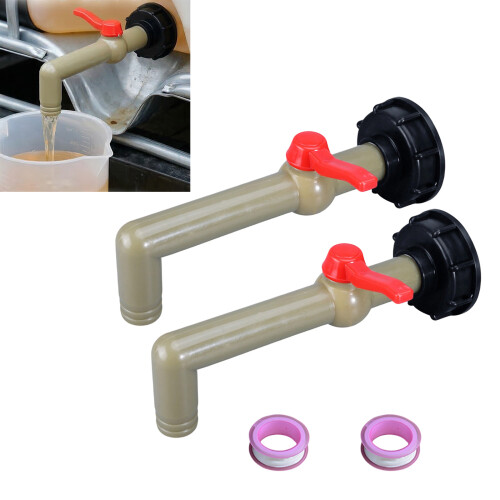IBC Outlet Tap Container Accessories Tap Ball 1inch-4 points 2