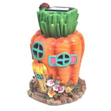 Lumière LED de Jardin Statue Lumineuse Végétale Sculpture Figurine Extérieure Pelouse Terrasse Cour Décoration de la Maison, A