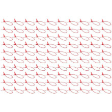 200 Originalitätssiegel Aus Kunststoff, Nummerierte Kabelbinderanhänger, Selbstsichernde Einwegbeschilderung für Feuerlöscher, Versand, 250 mm B
