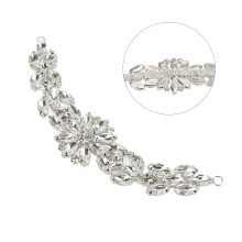 Dazzling Rhinestone Chain Applique for Garment Decoration - 1 Piece