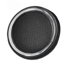 Car Front Door Speaker Cover Grille 51412753333 51412756567 for Cooper R55 R56 R57 R58 R59 Speaker Trim Cover,B