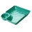 Sauce Separated Plate Chip and Salsas Serving Dish-Green 1