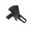 High Accuracy Body Fat Caliper Plastic Skin Fold Caliper-Black 1