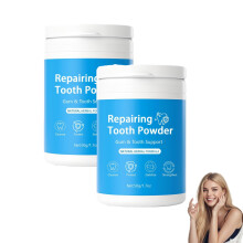 Herbal Tooth Powder 2pcs Natural Formula for Cleaning Teeth and Fresh Breath Daily Tooth Care