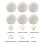 Natural Fabric Softener 6/7/8cm Diameter For Reducing-6cm 7