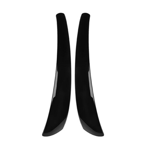 Car Interior Door Pull Handle Cover Trim Panel for  1-Series E81 E82 E87 E88 2006-2012 Black 1 Pair