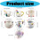 Bunte handgefertigte Keramik-Einhörner-Tasse, großes-5 4