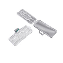 100Pcs Clear Cable Labels Identification Seal Case for-7