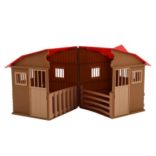 Interactive Convertible Farm Playset for Kids, Durable Toy Farmhouse with Openable Doors