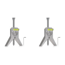2X Pipe Center Finder with Centering for Measure Pipe Diameter over 0.5Inch and Pipe Center Punch Level